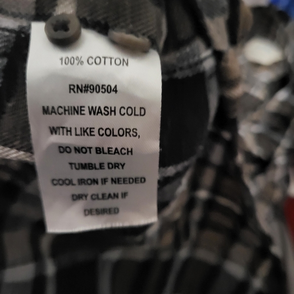 Natural Blue by Visitor Plaid Button-Down Shirt - Picture 7 of 8